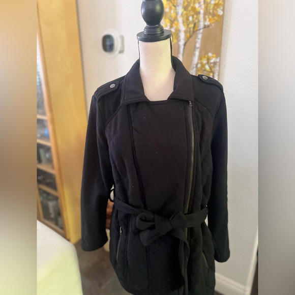 BONGO plus - soft zipper & tie closure shortcoat - Picture 5 of 12